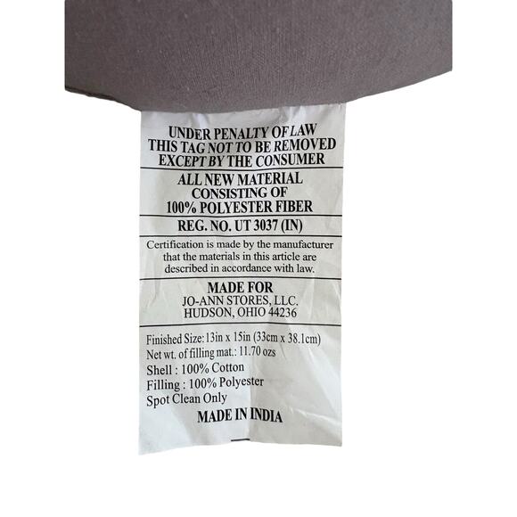 Halloween Moon Pillow Crescent Mirror Moon Holiday Disco Witch Throw Pillow NWT - Picture 4 of 6